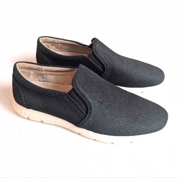 SOUL NATURALIZER Paola black slip-on casual sneakers size 9 - Picture 1 of 8